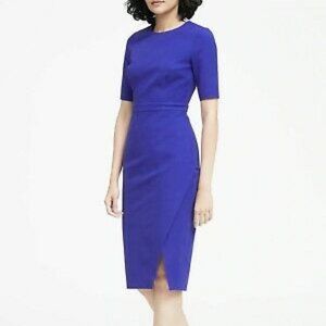 NWT Banana Republic Royal Blue Bi-Stretch Dress